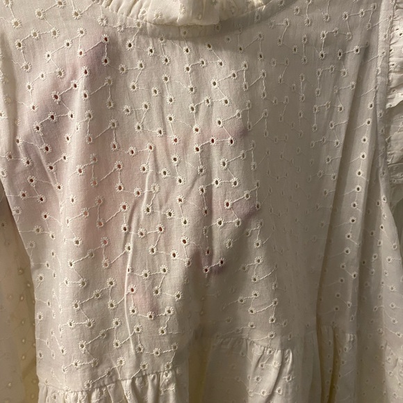 Compania Fantastica white eyelet dress NWT - size XL - Picture 4 of 8